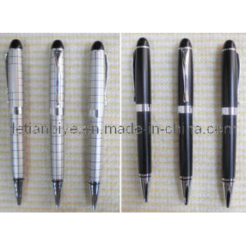 Металл подарок ручка, другой тип с Подгонянным Логосом (ЛТ-C063)